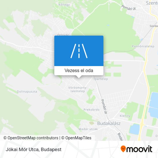 Jókai Mór Utca térkép