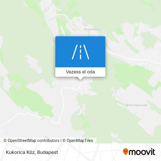 Kukorica Köz térkép