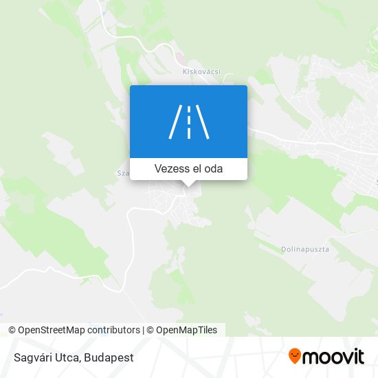 Sagvári Utca térkép