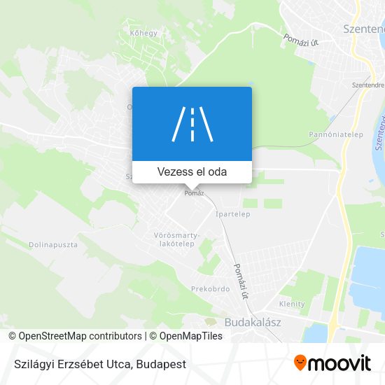 Szilágyi Erzsébet Utca térkép