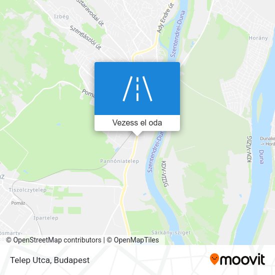 Telep Utca térkép