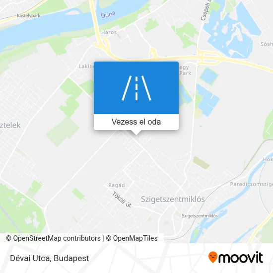 Dévai Utca térkép