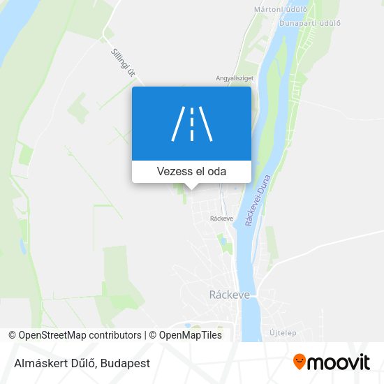 Almáskert Dűlő térkép