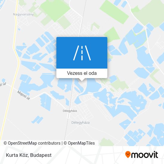 Kurta Köz térkép