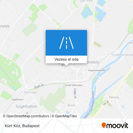 Kürt Köz térkép