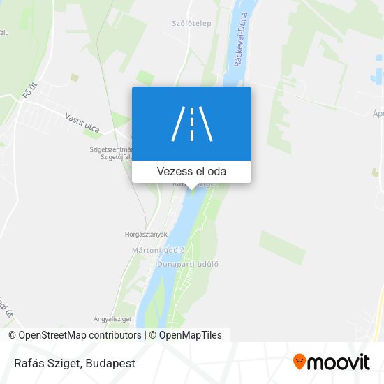 Rafás Sziget térkép