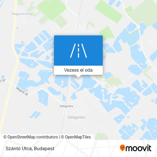 Szántó Utca térkép