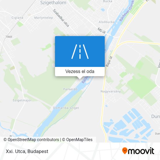 Xxi. Utca térkép