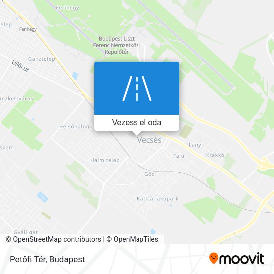 Petőfi Tér térkép