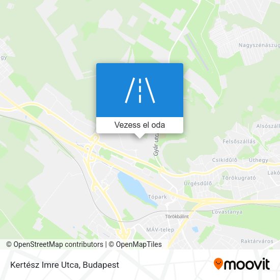 Kertész Imre Utca térkép