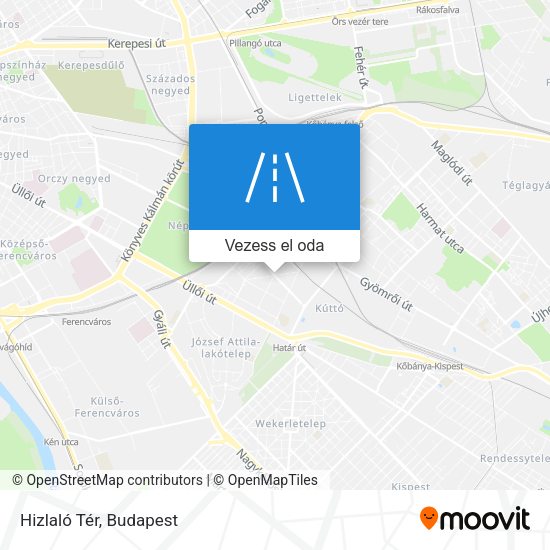 Hizlaló Tér térkép