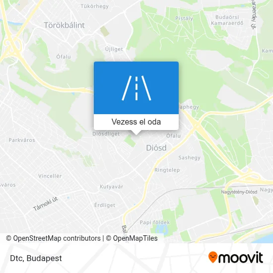 Dtc térkép