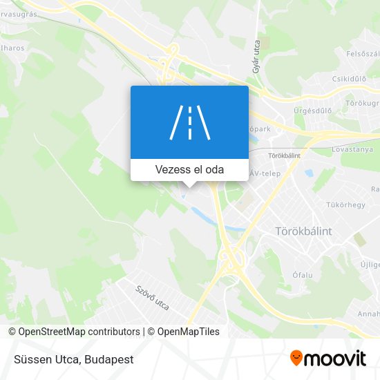 Süssen Utca térkép