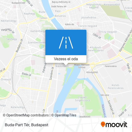 Buda-Part Tér térkép