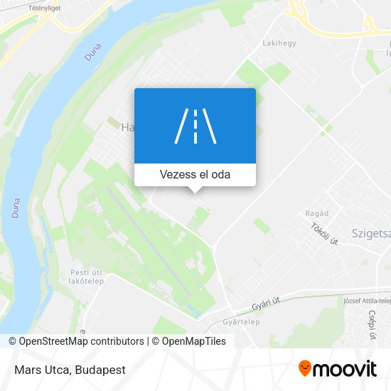 Mars Utca térkép