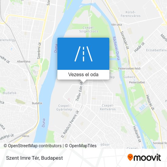Szent Imre Tér térkép