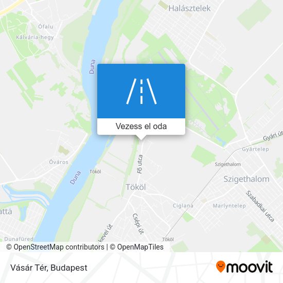Vásár Tér térkép