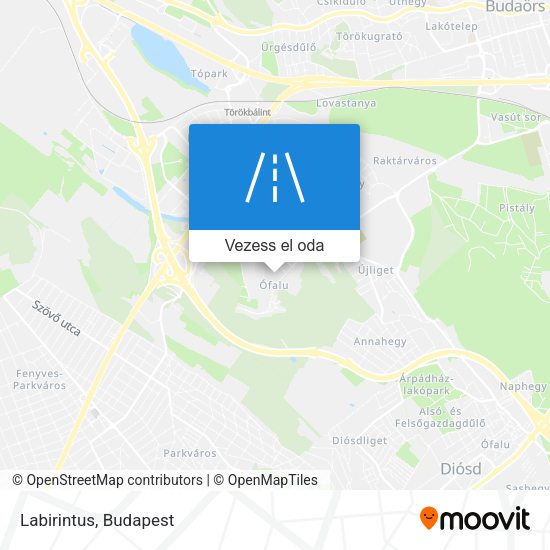 Labirintus térkép