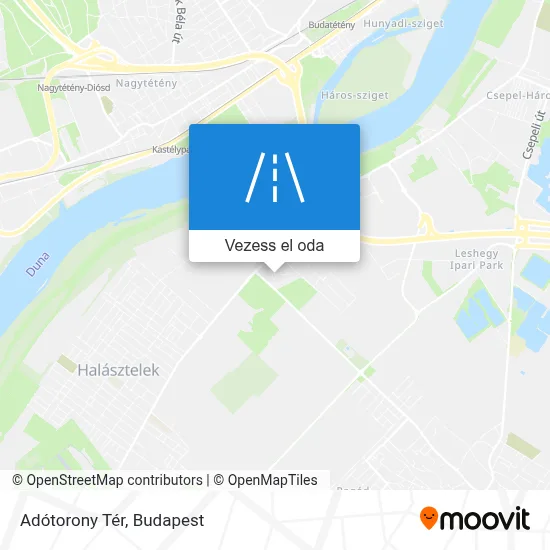 Adótorony Tér térkép