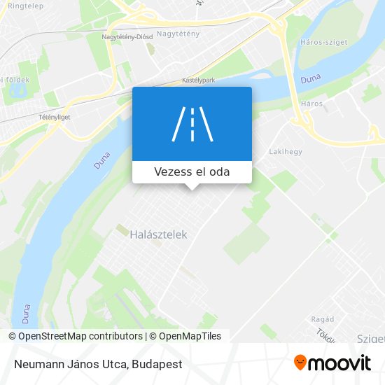 Neumann János Utca térkép