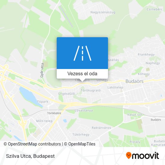 Szilva Utca térkép