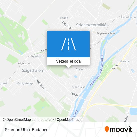 Szamos Utca térkép