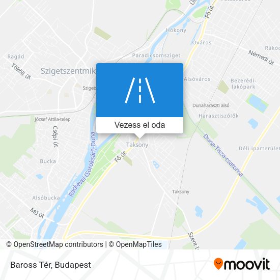Baross Tér térkép