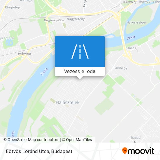 Eötvös Loránd Utca térkép