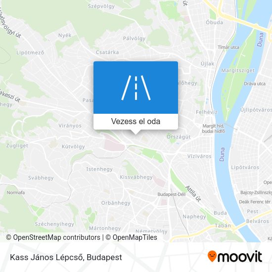 Kass János Lépcső térkép