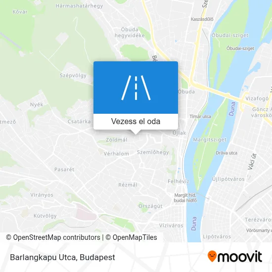 Barlangkapu Utca térkép