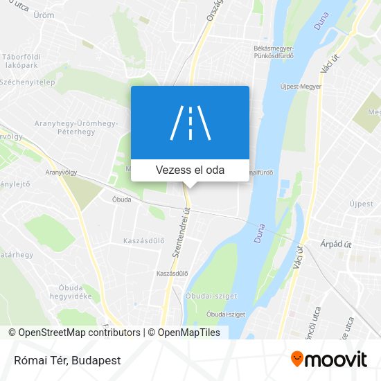 Római Tér térkép