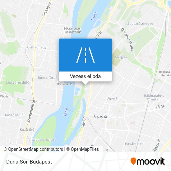 Duna Sor térkép