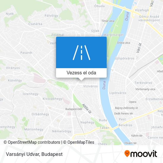 Varsányi Udvar térkép