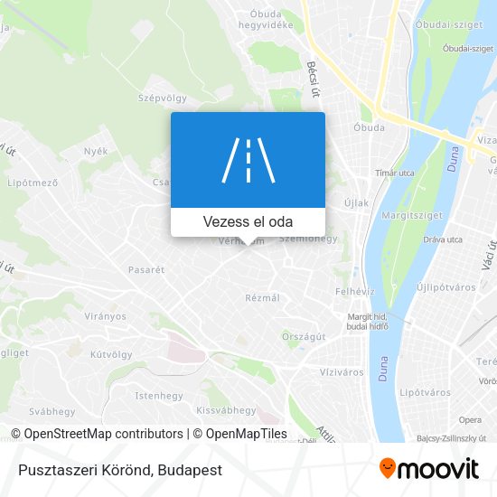 Pusztaszeri Körönd térkép