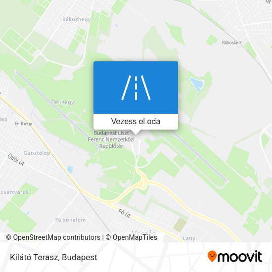 Kilátó Terasz térkép