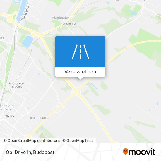 Obi Drive In térkép