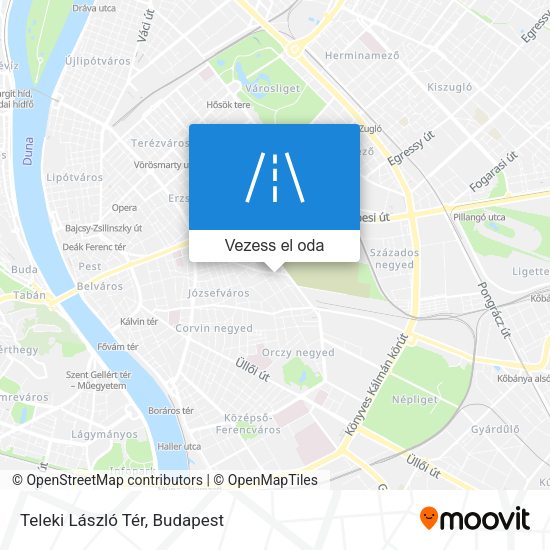 Teleki László Tér térkép