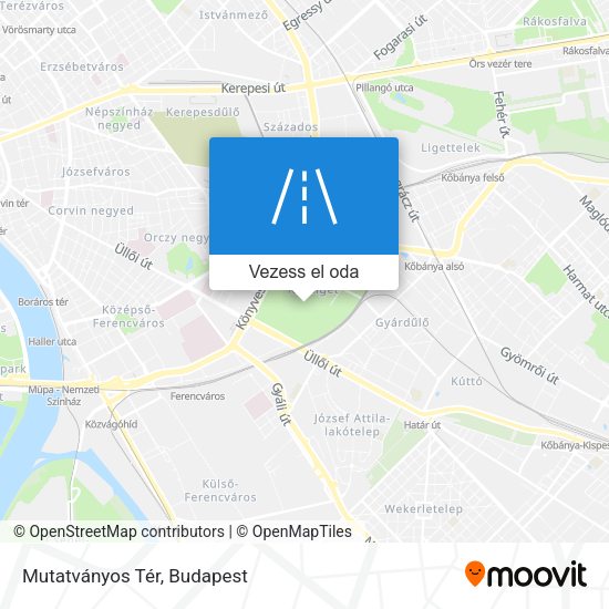 Mutatványos Tér térkép