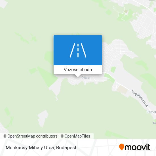 Munkácsy Mihály Utca térkép