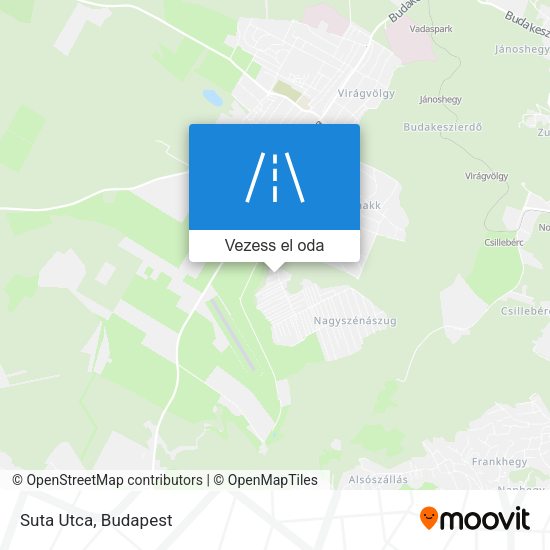 Suta Utca térkép