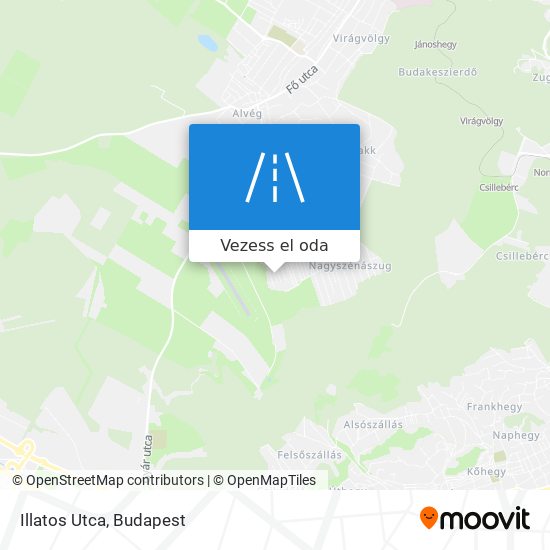 Illatos Utca térkép