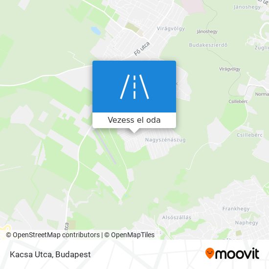 Kacsa Utca térkép