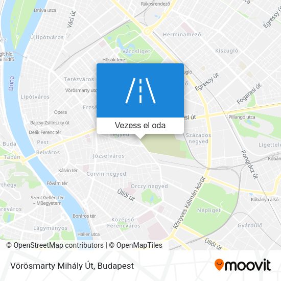 Vörösmarty Mihály Út térkép