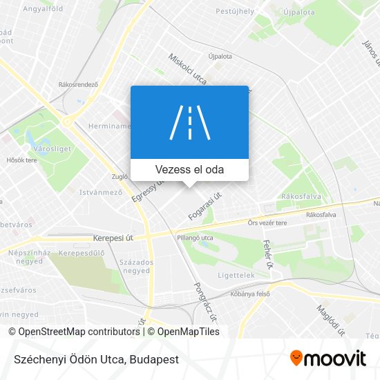Széchenyi Ödön Utca térkép