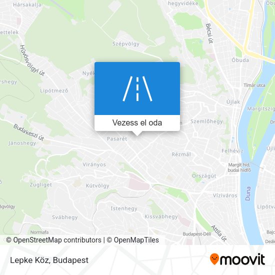 Lepke Köz térkép