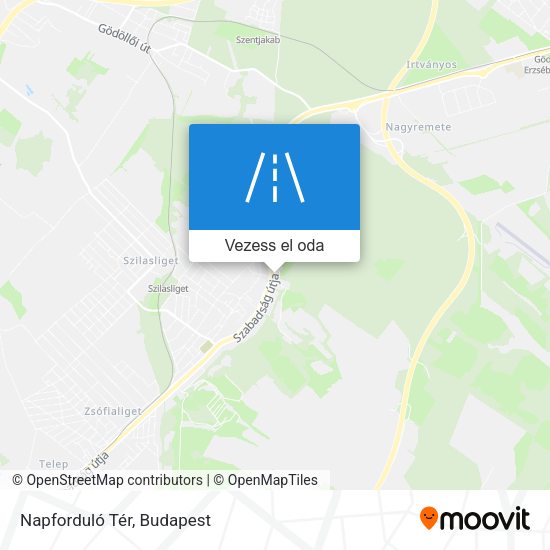 Napforduló Tér térkép