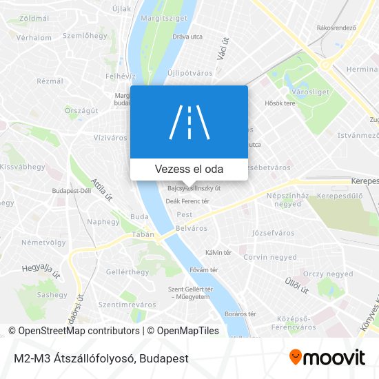 M2-M3 Átszállófolyosó térkép