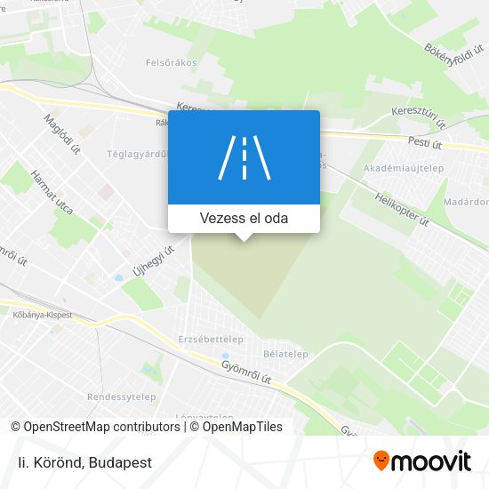 Ii. Körönd térkép