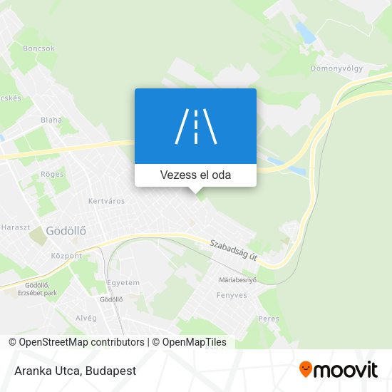 Aranka Utca térkép