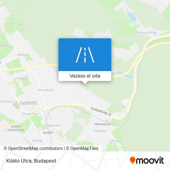 Kilátó Utca térkép